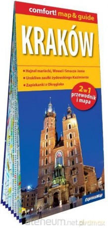 Kraków laminowany map&guide 2w1