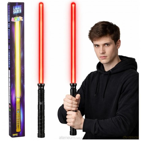 Miecz laserowy LED z dźwiękiem 75 cm