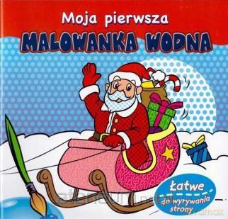 Moja pierwsza Malowanka wodna (Mikołaj) [KSIĄŻKA]