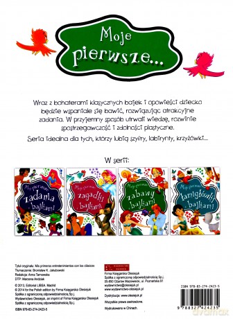 Moje pierwsze zabawy z bajkami [KSIĄŻKA]