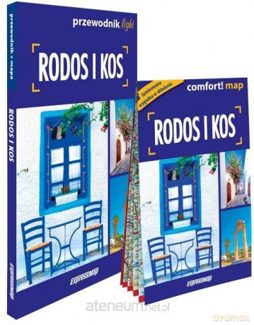 Rodos i Kos light: przewodnik + mapa - Piotr Jabłoński [KSIĄŻKA]
