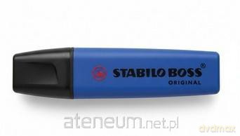 Zakreślacz Boss Nature niebieski (10 szt)
