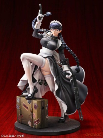 Black Lagoon PVC Statue 1/7 Roberta The Maid of Nightmares Ver. 29 cm [FIGURKA]