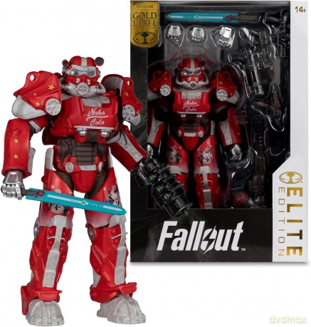 Fallout McFarlane Elite Edition Action Figure Fallout 76 Nuka Cola T-60 (Gold Label) 19 cm [FIGURKA]