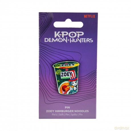 KPop Demon Hunters Przypinka Zoey Hamburger Noodles