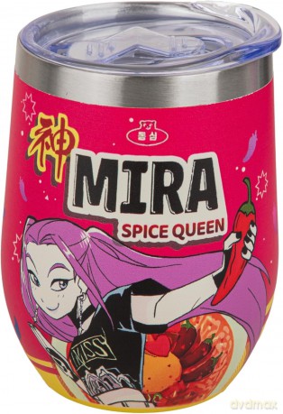 KPop Demon Hunters Kubek podróżny Mira Spice Queen 350 ml