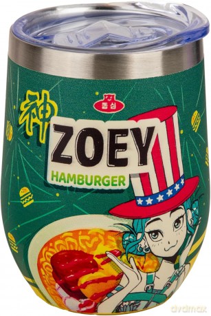 KPop Demon Hunters Kubek Podróżny Zoey Hamburger