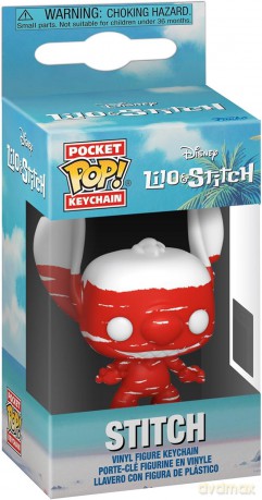 Lilo $ Stitch Pocket POP! Vinyl Keychains 4 cm Stitch Badness Level