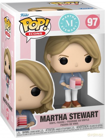 Martha Stewart POP! Icons Vinyl Figure Martha Stewart (with Cake) 9 cm [FIGURKA]