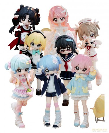 Original Character Collectible Figures Unveiled Door Key Spirit Series BJD Doll Blind Box 17 cm [FIGURKA]
