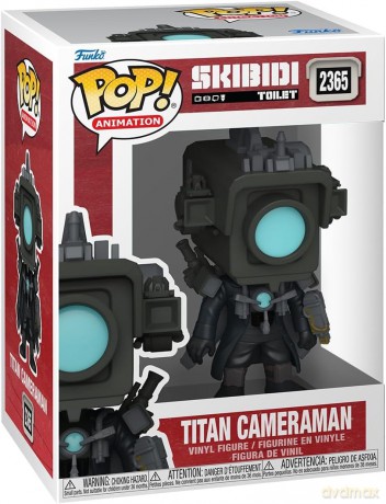 Skibidi Toilet POP! Rocks Vinyl Figure Titan Cameraman 9 cm [FIGURKA]