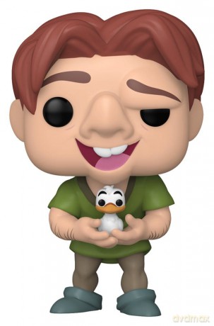 The Hunchback of Notre Dame POP! Vinyl Figure Quasimodo with Bird 9 cm [FIGURKA]