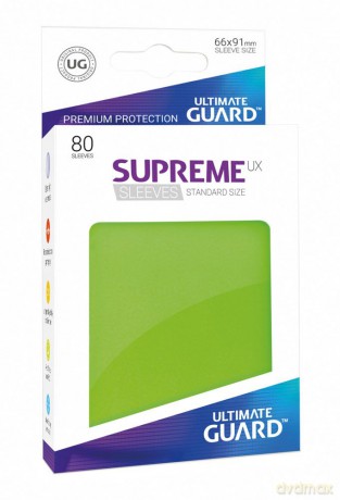 Ultimate Guard Supreme UX Sleeves Standard Size Light Green