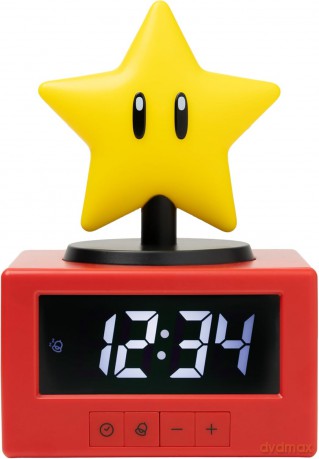 Super Mario alarm - Super Star (wysokość: 15 cm)