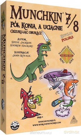 Munchkin 7/8 - Pół Konia, a Uciągnie BLACK MONK [KARTY]
