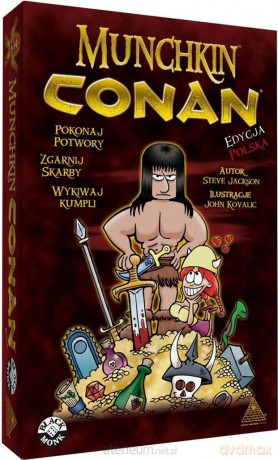 Munchkin Conan (edycja polska) BLACK MONK [KARTY]