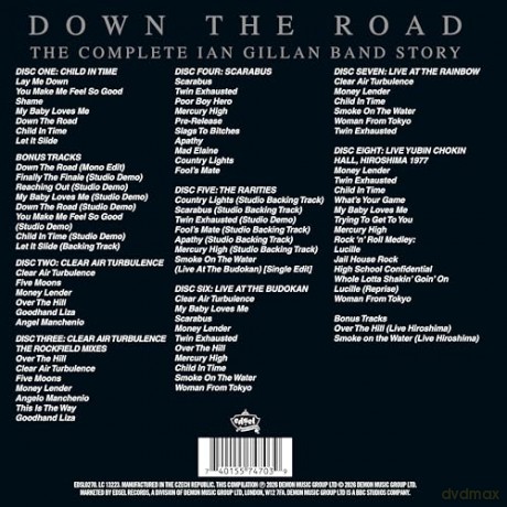Ian Gillan Band: Down The Road The Complete Ian Gillan Band Story (Deluxe) [CD]