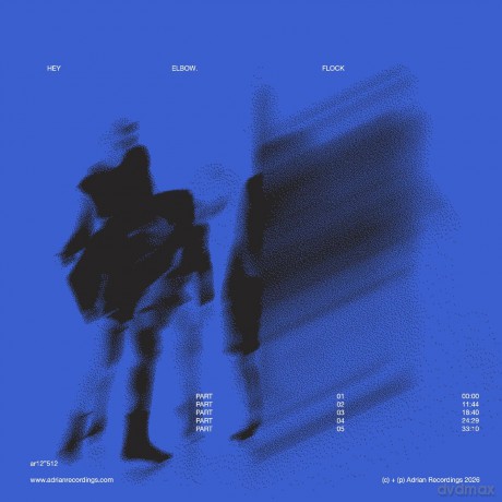 Hey Elbow: Flock (Blue Transparent) [Winyl]
