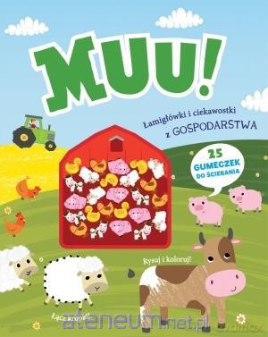 Muu! Łamigłówki i ciekawostki z gospodarstwa [KSIĄŻKA]