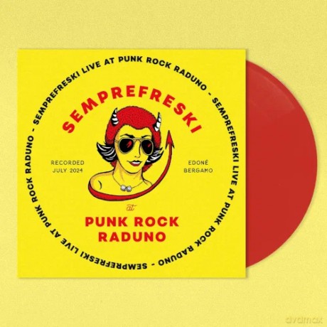Semprefreski: Live At Punkrock Raduno 13Th July 2024 (Red) [Winyl]