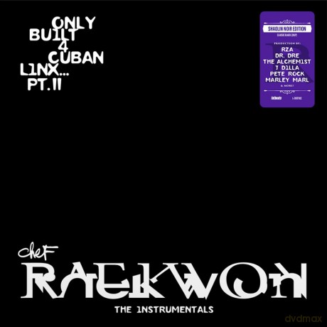 Raekwon: Only Built 4 Cuban Linx... Pt. II - The Instrumentals / Shaolin Noir Edition [Winyl]