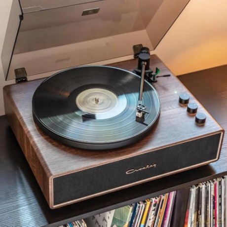 Crosley: Stave Record Player (Walnut)