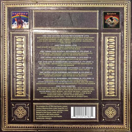 Rainbow: The Temple Of The King - Rainbow 1975-1976 (Deluxe) [CD]