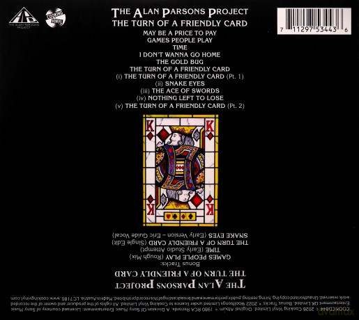 Alan Parsons Project: The Turn Of A Friendly Card (Abbey Road Remaster. Expanded) (Deluxe) [CD]