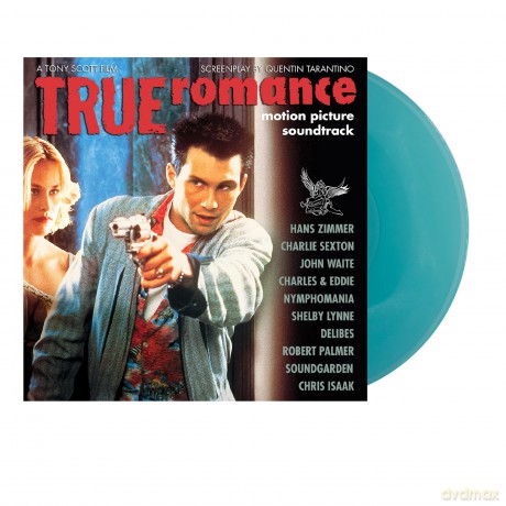 True Romance soundtrack (Alabama Worley Turquoise) [Winyl]