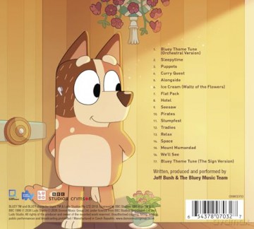 Bluey: Up Here [CD]