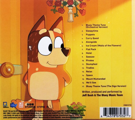 Bluey: Up Here [CD]