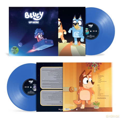 Bluey: Up Here (Translucent Blue) [Winyl]