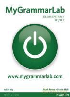MyGrammarLab Elementary Ćwiczenie A1/A2 + key LONGMAN [KSIĄŻKA]