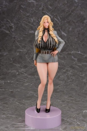 Gal Ane Shachou to Harem Office PVC Figure 1/7 Nishigori Ai (Grey Suit Ver.) Wholesome Ver. 26 cm [FIGURKA]