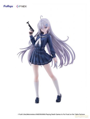Playing Death Games to Put Food on the Table PVC Figure 1/7 Yuki School Uniform Ver. 24 cm [FIGURKA]