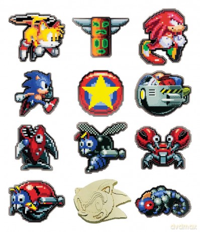 Sonic The Hedgehog Mystery Pin Badges Blind Box