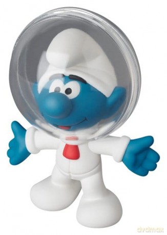 The Smurfs UDF Mini Figure Astronaut Smurf 8 cm [FIGURKA]