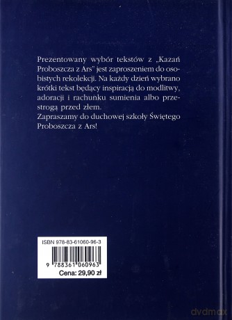 Myśli na każdy dzień - św. Jan Maria Vianney [KSIĄŻKA]