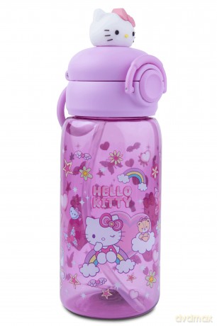 Bidon 600ml Hello Kitty Light Pink