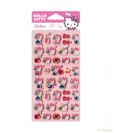 Naklejki Pop Up Hello Kitty Pink wzór 2