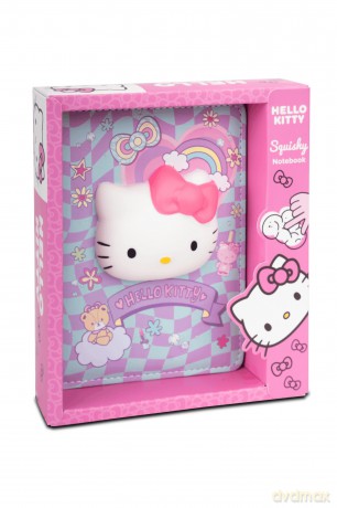 Notes B6 100k. Hello Kitty Pink Squishy 3D wzór 2