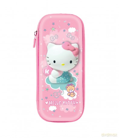 Piórnik Hello Kitty Evasquishy 3D wzór 1 Pink