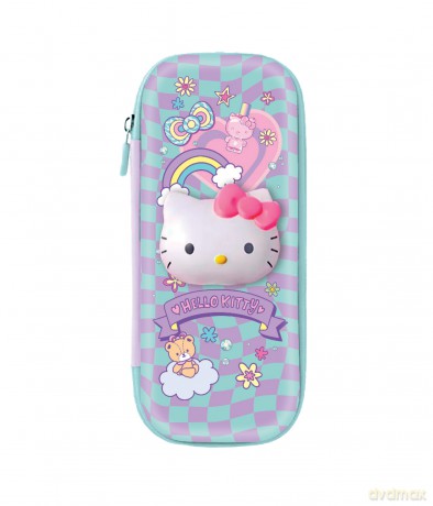 Piórnik Hello Kitty Evasquishy 3D wzór 2 Pink