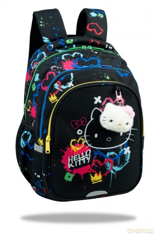Plecak szkolny Hello Kitty Jerry Black Neon