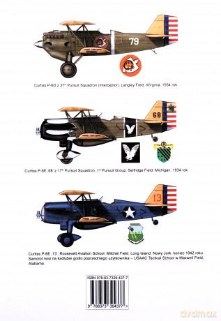 Samoloty myśliwskie Curtiss PW-8, P-1 I P-6 - Seweryn Fleischer [KSIĄŻKA]