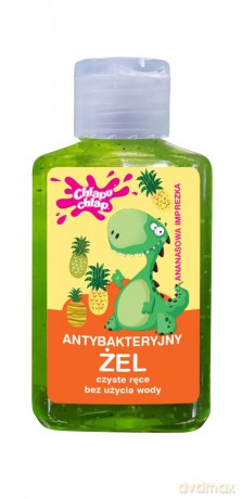 CHLAPU CHLAP Żel antybakteryjny do rąk - Ananasowa Imprezka 60 ml