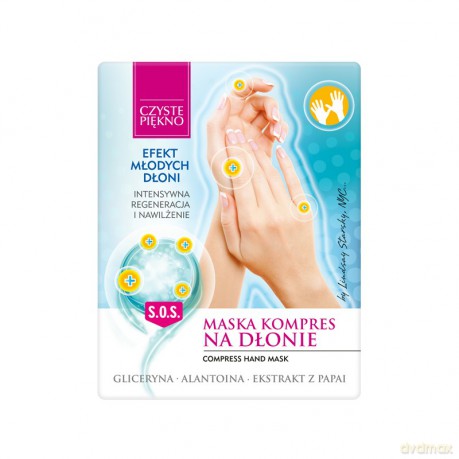 CZYSTE PIĘKNO MASKA Kompres na dłonie