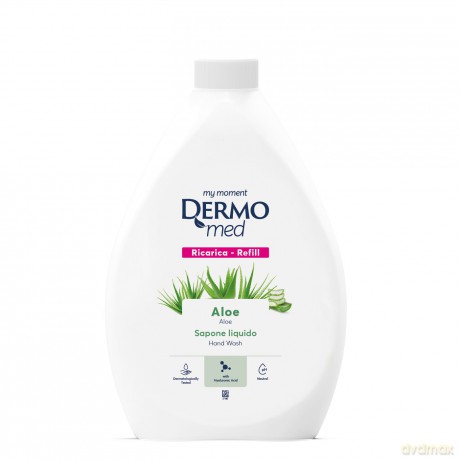 DERMOMED Mydło w płynie 1000 ml zapas ALOE