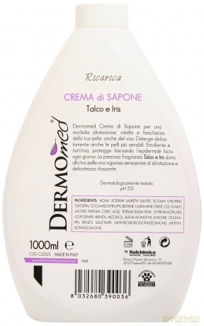 DERMOMED Mydło w płynie 1000 ml zapas IRIS