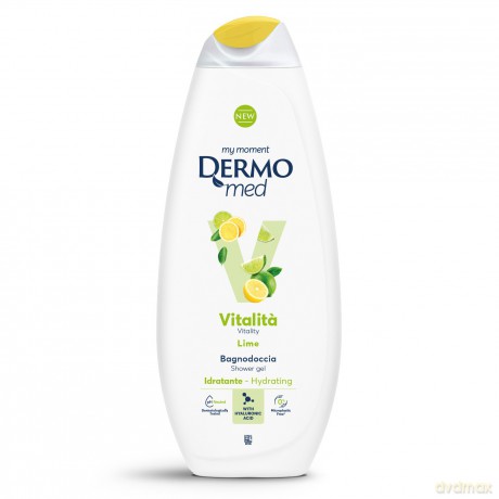 DERMOMED Żel do mycia ciała Vitalita Lime 750 ml